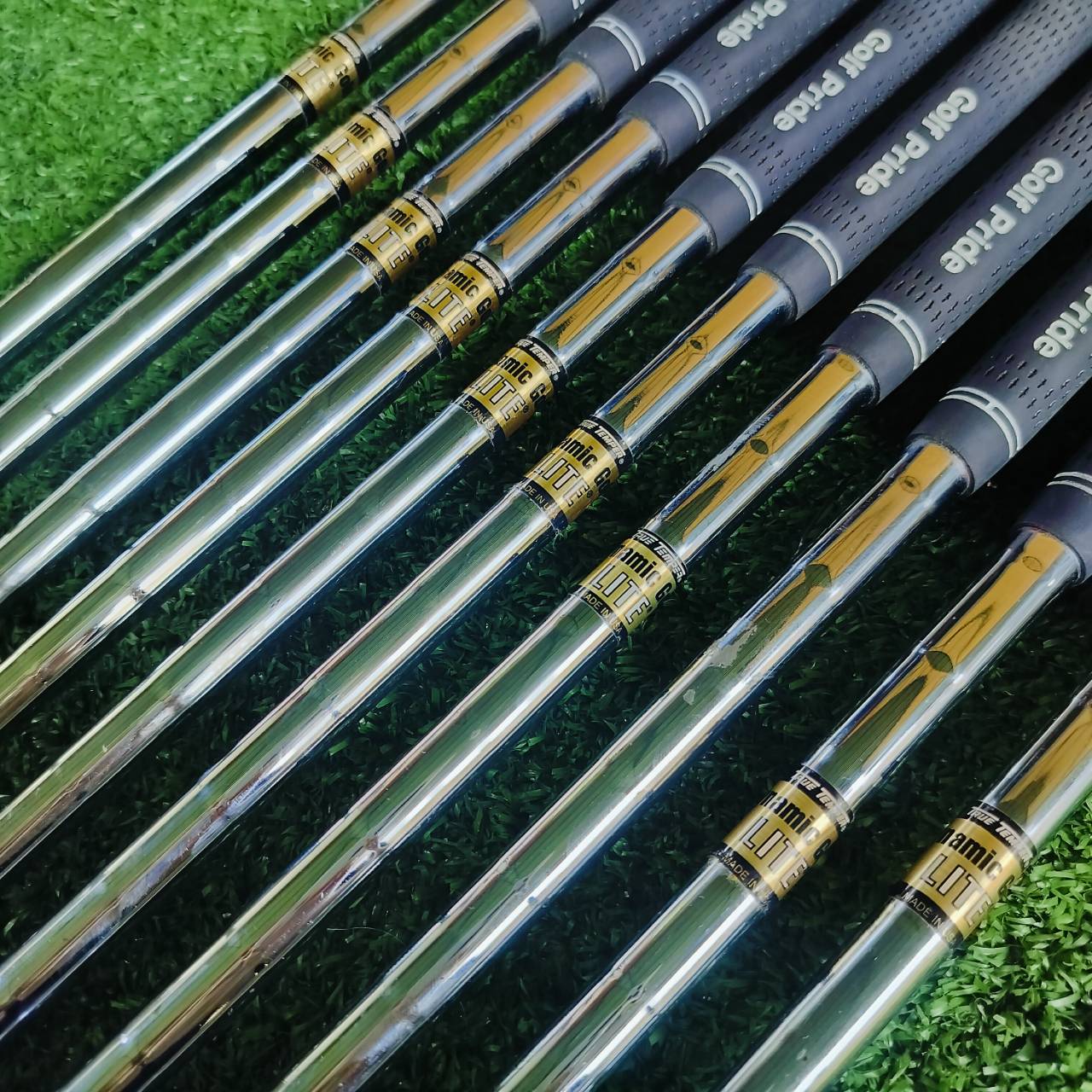 ชุดเหล็ก MIZUNO T-ZOID PRO POWER BLADE ชุดใหญ่ 10 ชิ้น มีตั้งแต่เหล็ก 3-9 PW SW FW ตัว WEDGE เป็นใบเบลดให้เลย ชิพดี ระเบิดทรายมันส์ สปินดีมาก ไม้กอล์ฟพรีเมี่ยมญี่ปุ่นมือสอง By NakaraLuxurious