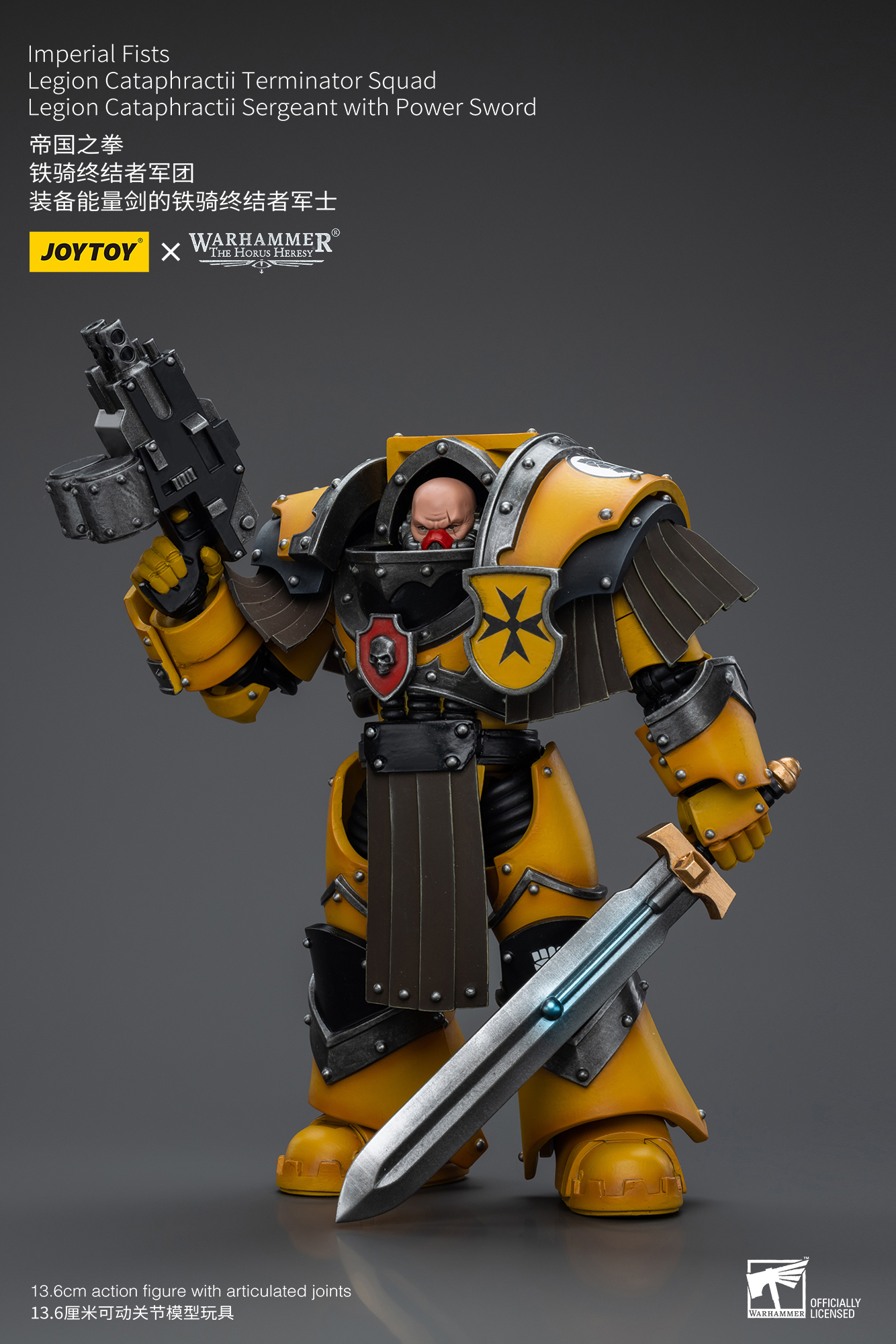 [สั่งจอง] Joytoy 1/18 : The Horus Heresy lmperial Fists