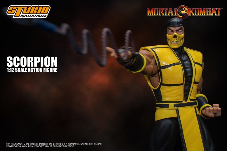 [สั่งจอง]Storm Toys 1/12 Mortal Kombat Scorpion/Rian/Smoke