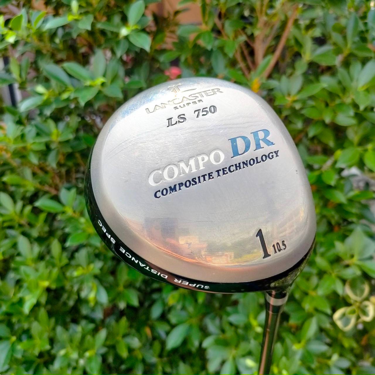 DRIVER LANCASTER SUPER LS750 COMPO ก้าน LC 7650 FLEX R องศา 10.5 กระดองเด้งเคฟล่า เด้งทั้งหระดอง CG ต่ำ ลูกลอยง่าย ตีไกลมากๆ