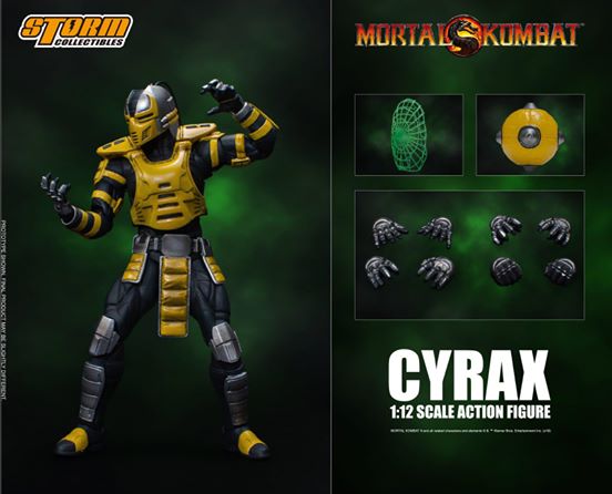 [สั่งจอง]Storm Collectibles 1/12 Mortal Kombat Series CYRAX