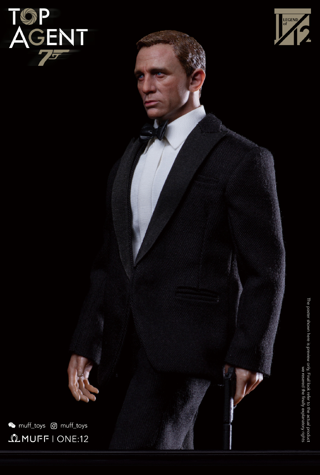 [สั่งจอง]MUFF TOYS 1/12 : TOP AGENT Uncle Dan
