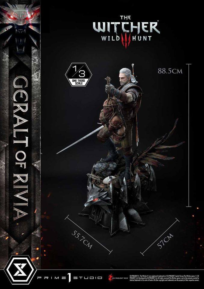 [สั่งจอง]Prime 1 Studio MMW3-01 1/3 scale Geralt of Rivia (The Witcher 3)