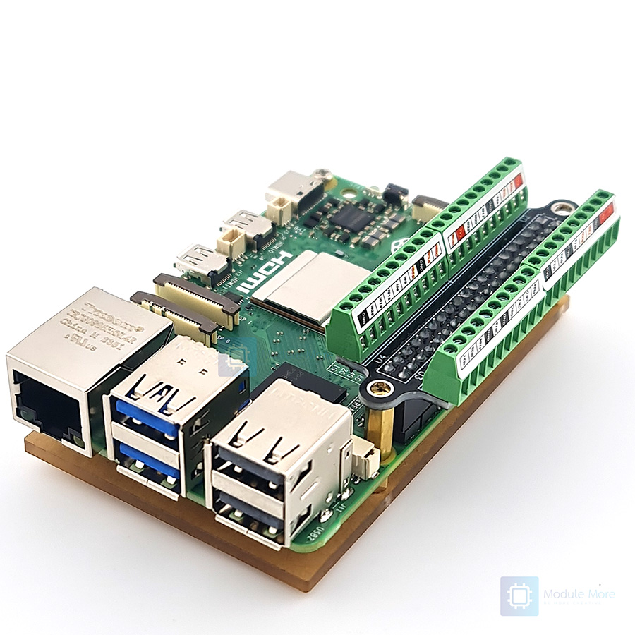 ตัวแปลง GPIO เป็น screw terminal สำหรับ RPI Mini Terminal 40P for Raspberry pi GPIO to Terminal board