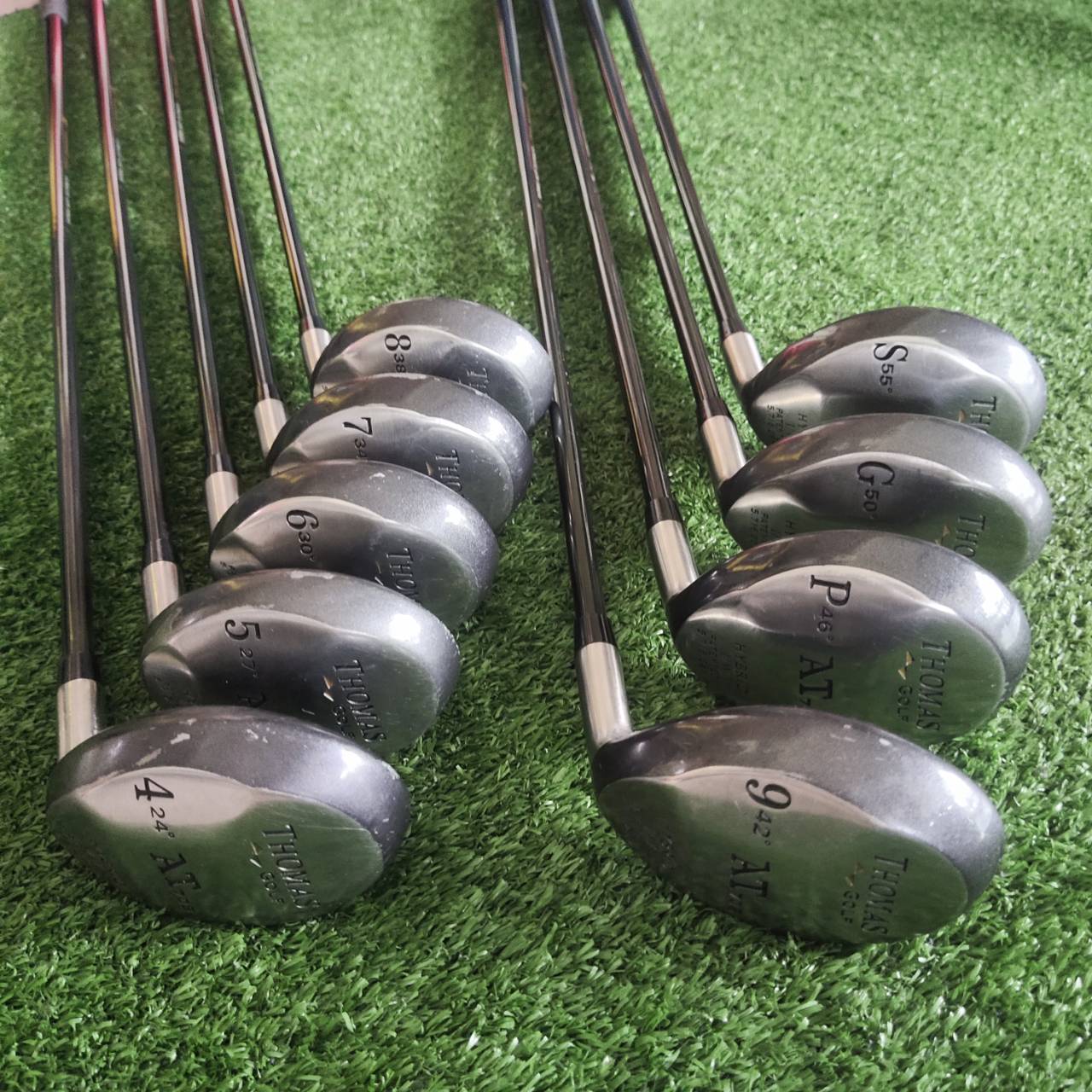ชุดเหล็กแบบไฮบริดทั้งชุด Thomas Golf AT705 ตีง่ายมากที่สุด สปีดไม่แรง ไม่มีเวลาซ้อม ก็ตีดีมาก