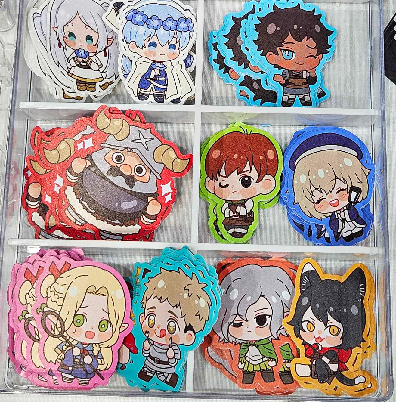 Dungeon Meishi Keychain & Sticker & sticker sheet