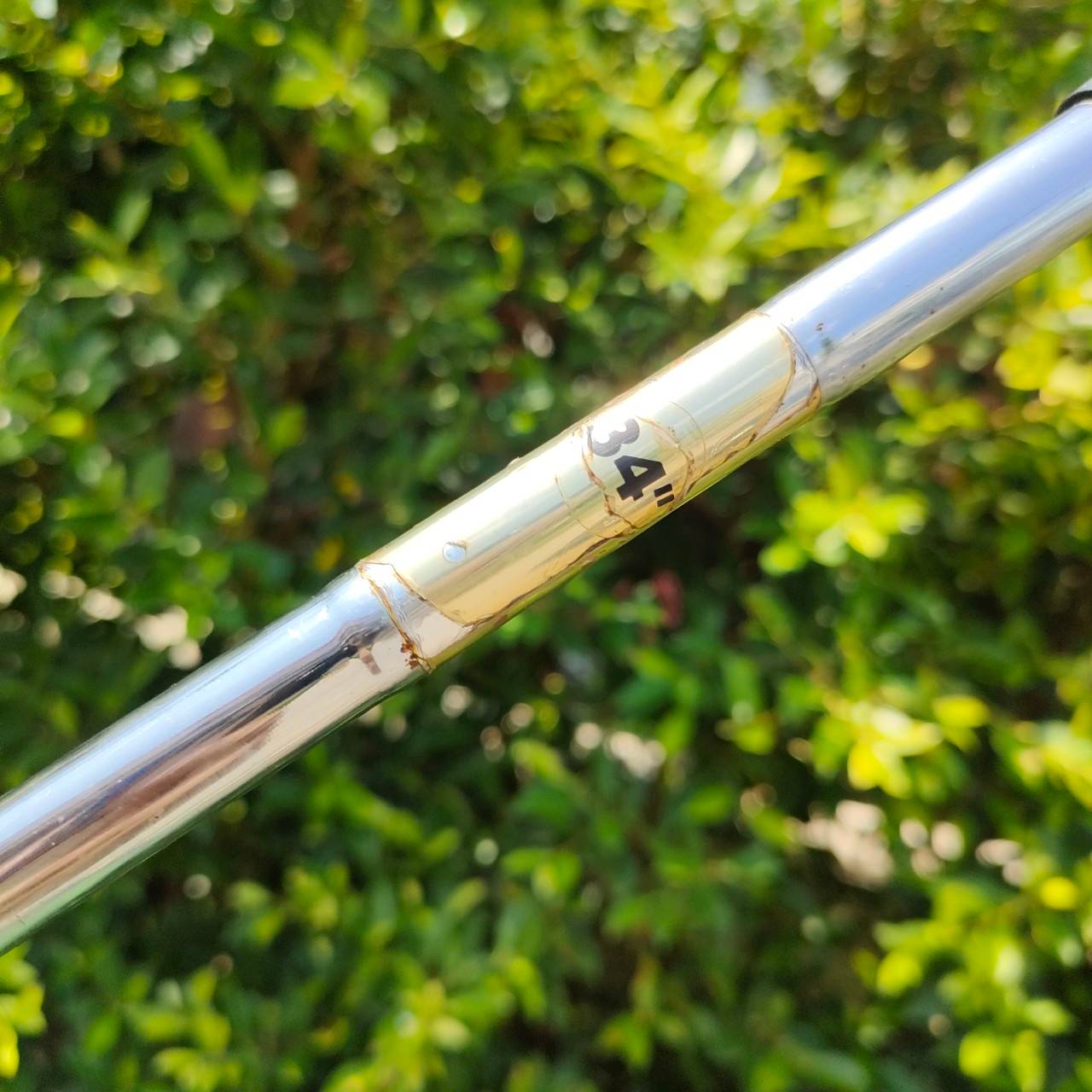 PUTTER TAYLORMADE B5S ความยาว 34 นิ้ว รุ่นคลาสสิคมาก รุ่นนี้ออริจินอล ที่หน้าไม้ออกแบบ พิเศษ ใส่อินเสิร์ทตัวนี้เกาะไลน์สุด