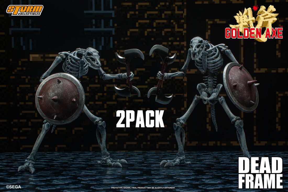 [สั่งจอง] Storm Toys SGGX06 1/12 : GOLDEN AXE - DEAD FRAME (2 PACK) Reissue