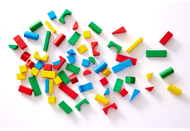 บล๊อกไม้สารพัดรูปร่างและหลากสี100 ชิ้น, ของเล่น, ของเล่นเด็ก, จิ๊กซอว์, ตัวต่อ, ส่งเสริมการวางแผน ,เรียนรู้เรื่องสี รูปร่าง,ของเล่นเสริมพัฒนาการ