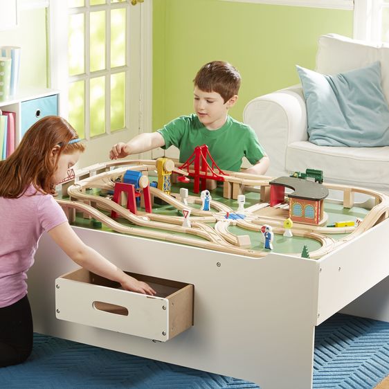โต๊ะกิจกรรมสารพัดแบบ Multi-Activity Melissa&Doug, ของเล่นเสริมพัฒนาการ, ของเล่น