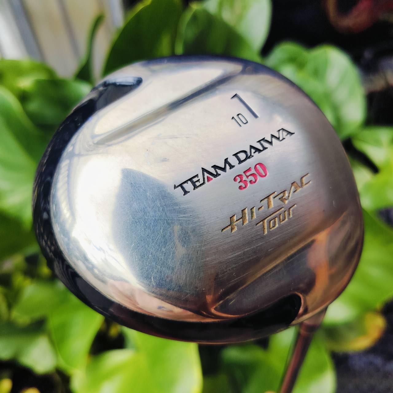 Driver TEAM DAIWA Hi-TRAC TOUR องศา 10 ก้าน HT100 FLEX A วัสดุดีพรีพรีเมี่ยม ก้านกราไฟต์ของ DAIWA คุณภาพดีมาก ไม้กอล์ฟพรีเมี่ยมมือสอง ของแท้ By NakaraLuxurious