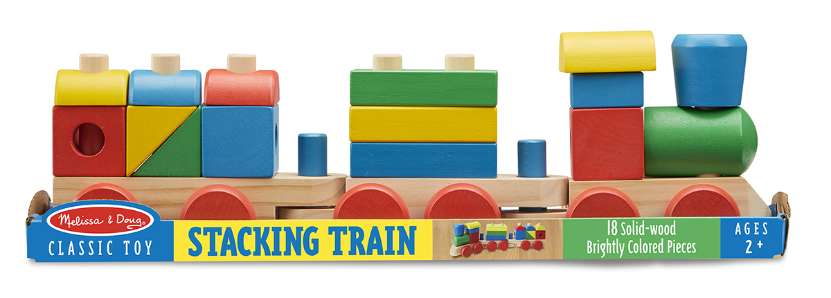 รถไฟของเล่น,Stacking Train, ของเล่นเสริมพัฒนาการ,ของเล่น