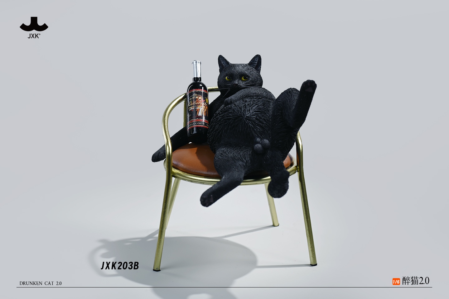 [สั่งจอง] JXK 1/6 : drunken cat