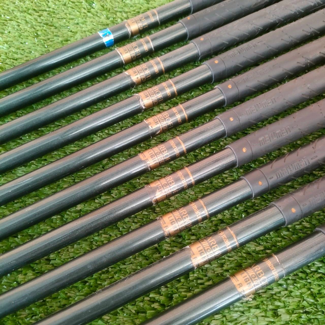 ชุดเหล็ก MARUMAN M301T CS มีเหล็ก 3-9 เเละ PW AW SW ก้าน CARBON FLEX R