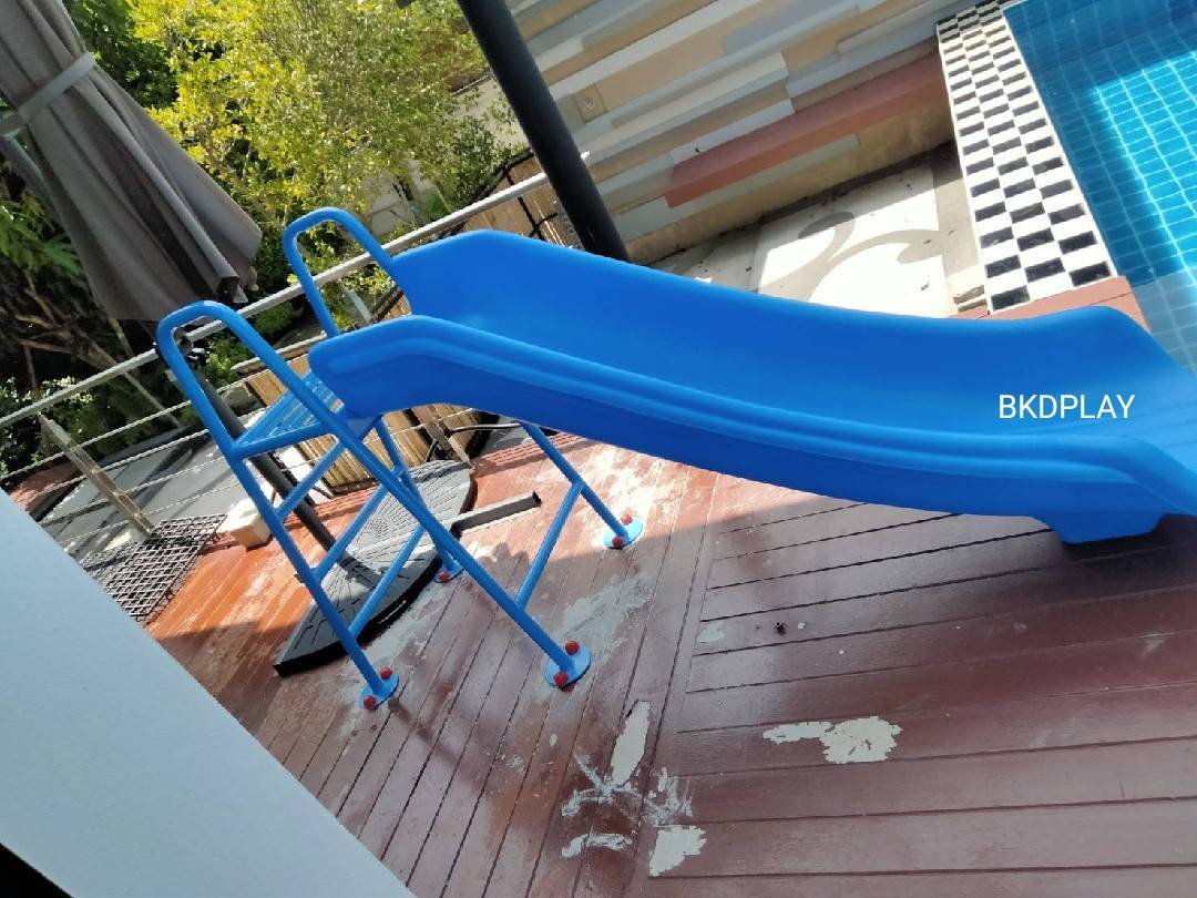 ส่งฟรี สไลเดอร์โครงเหล็ก สไลเดอร์สูง70ซม. , รางสไลเดอร์สนามเด็กเล่น ขอบสระน้ำ กระดานลื่นนำเข้า, ของเล่นสนาม, เครื่องเล่นสนามกลางแจ้ง พร้อมส่ง