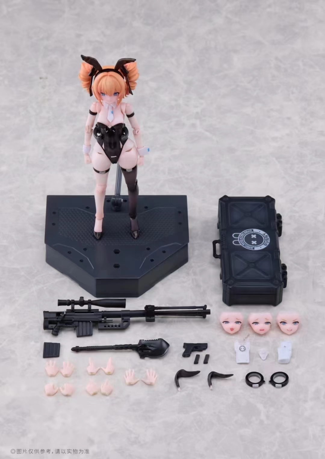 [สั่งจอง] Sushing 1/12 : Sniper Leoni (Black Regular)