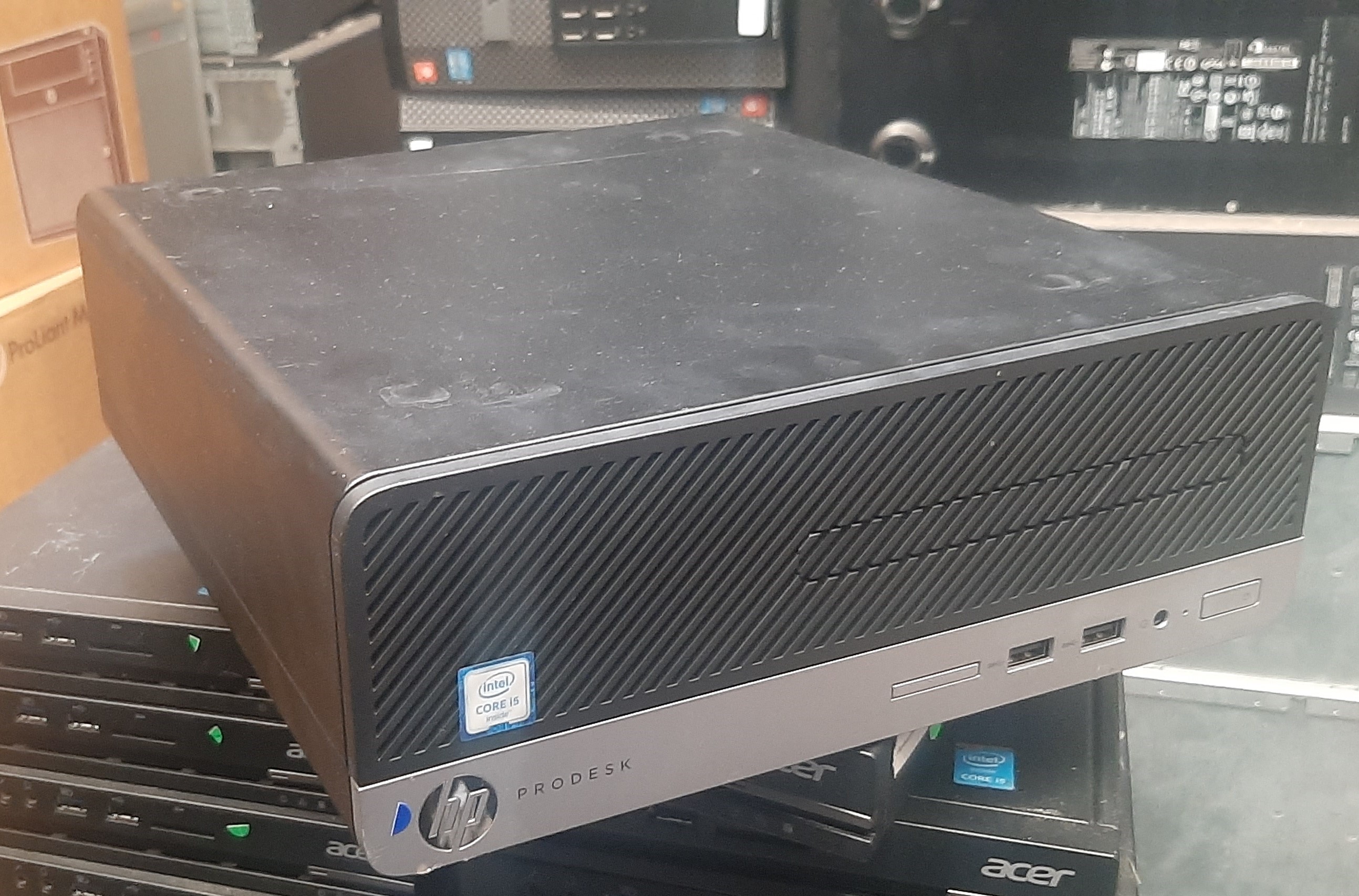 คอมมือสองสภาพดี HP Prodesk 400 G4 SFF (i7-7700 Ram8GB SSD240GB)