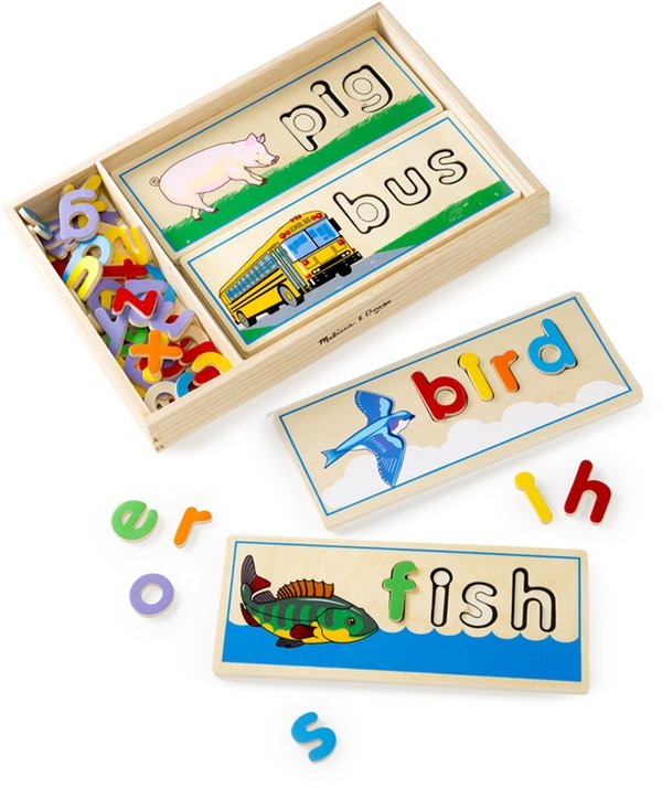ชุดผสมคำศัพท์ บอร์ดสะกดคำ 2 ด้าน Melissa & Doug See and Spell