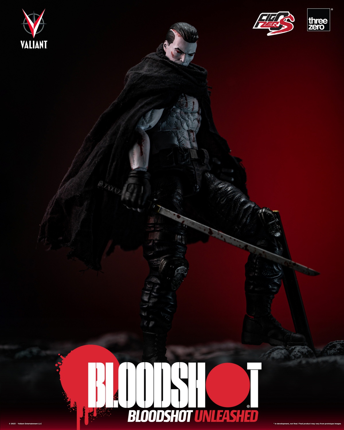 [สั่งจอง] THREEZERO 3Z04220W0 1/12 : FigZero S - VALIANT Bloodshot Unleashed