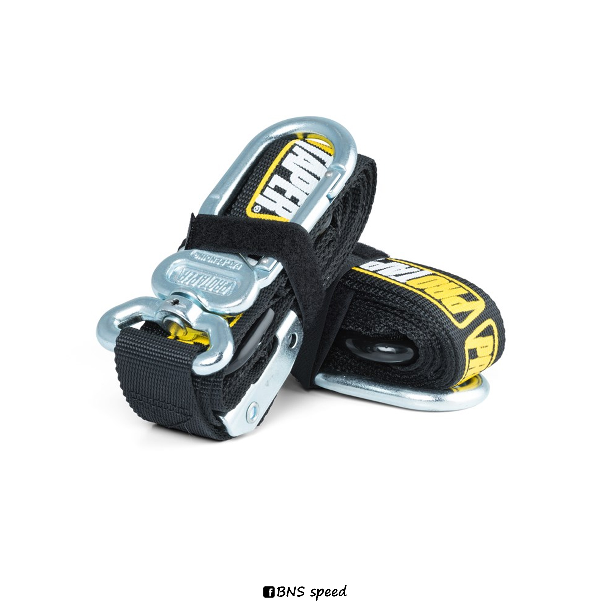เชือกมัดรถ ProTaper Swivel Carabiner Tie-Downs - Black