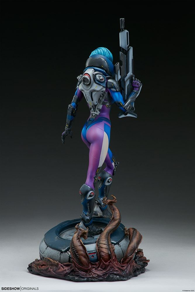 [สั่งจอง]SIDESHOW 300753 Bounty Hunter: Galactic Gun For Hire Statue