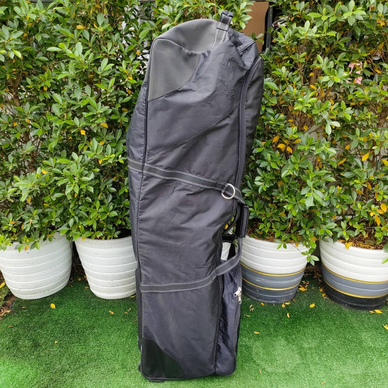 ถุงคลุมถุงกอล์ฟขึ้นเครื่องบิน BIG MAX มือสอง เเบบ ล้อลาก ถุงหนามากๆใหญ่ สวยครับ