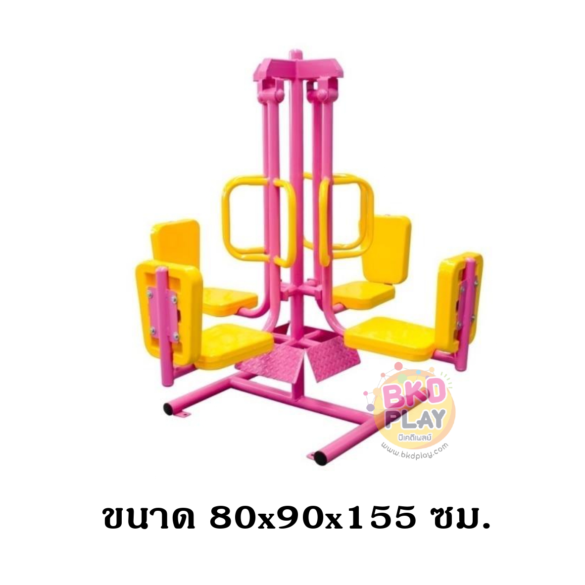 เครื่องออกกำลังกายเด็ก ชุดขาดัน 4 ที่ ,เครื่องออกกำลังกายกลางแจ้ง, ลานกีฬา, อเนกประสงค์, สนามกีฬา