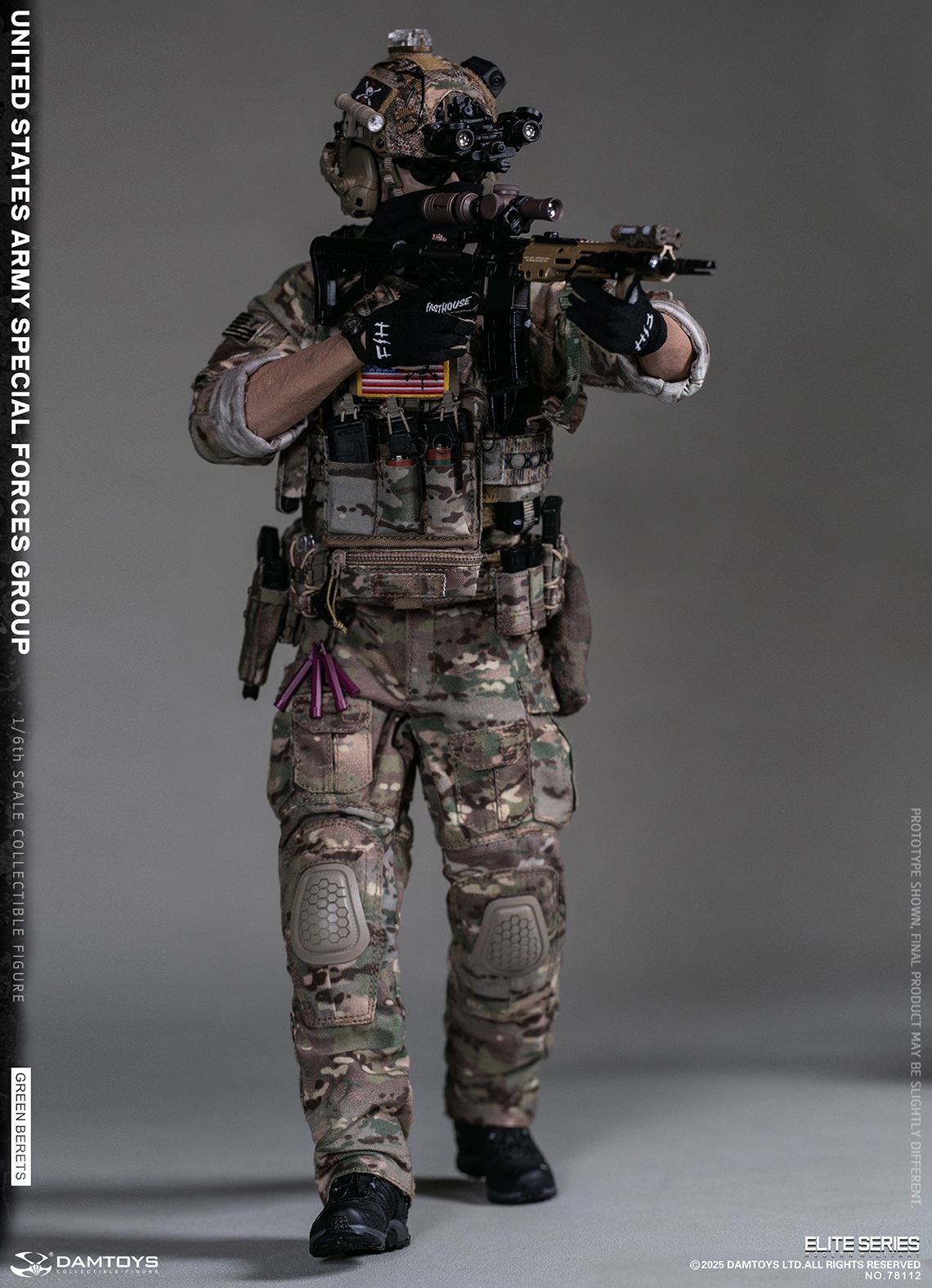 [สั่งจอง]DAMTOYS 78112 1/6 : U.S. Army Special Forces Group Green Berets