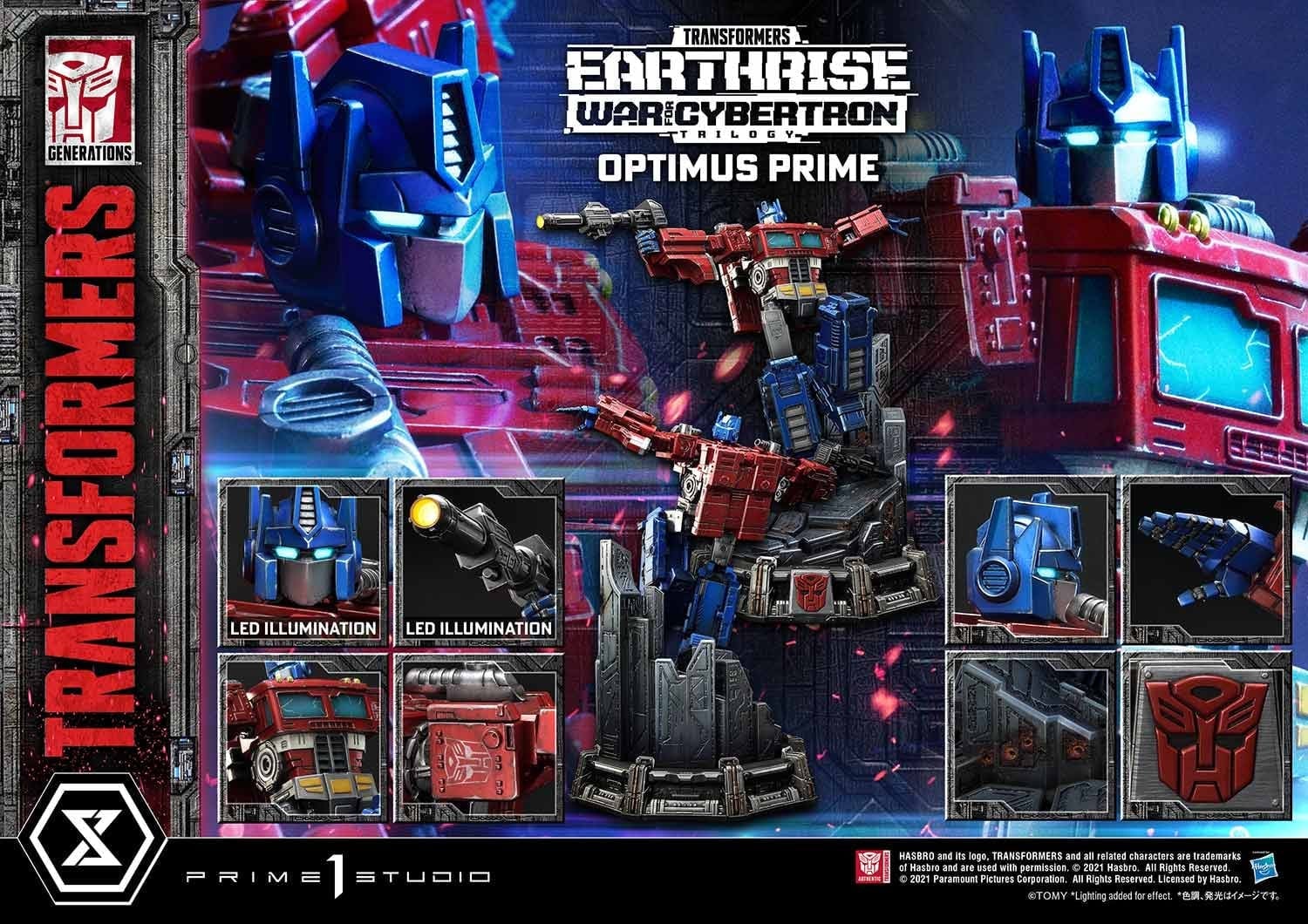 [สั่งจอง]Prime 1 Studio PMTF-05 1/3 : War for Cybertron - Optimus Prime