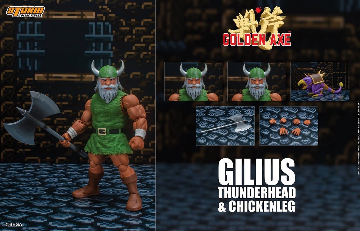 [สั่งจอง]Storm Toys SGGX04 1/12 : GILIUS THUNDERHEAD