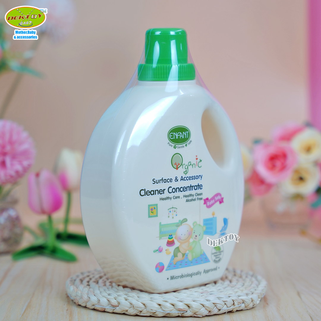 Enfant อองฟอง น้ำยาทำความสะอาดพื้นผิว อุปกรณ์ เครื่องใช้ ของเล่น แผ่นยาง รองคลาน 1000 มล.