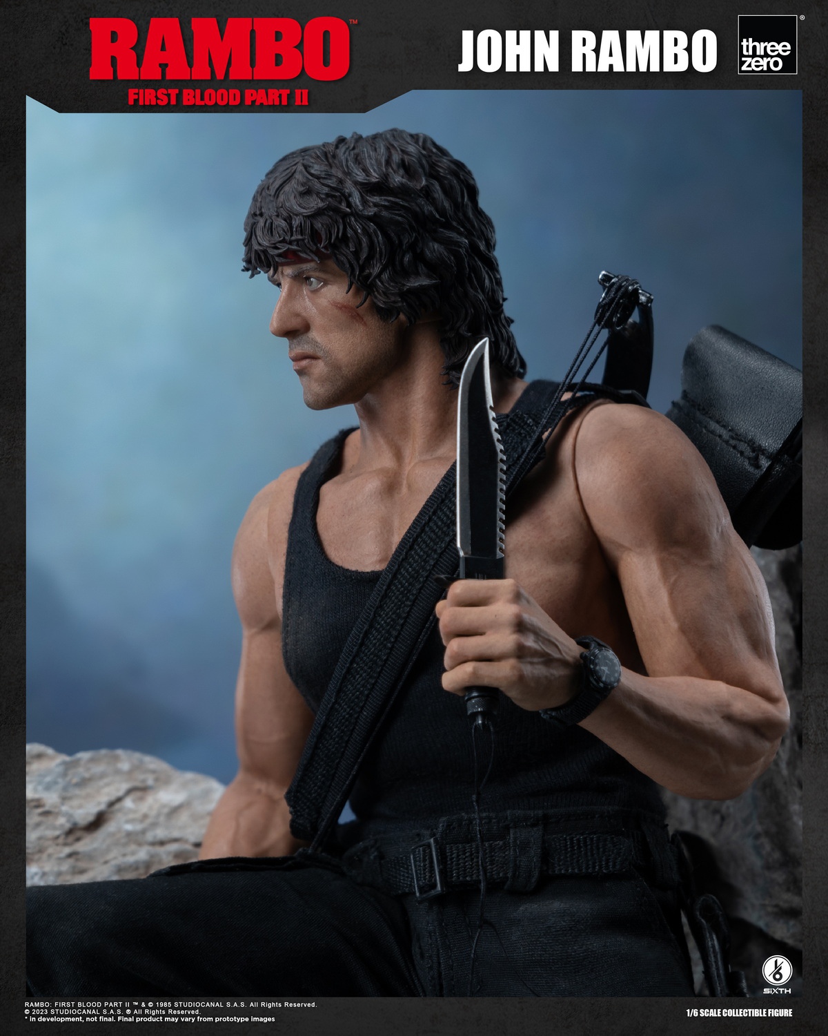[สั่งจอง] Threezero 1/6 : Rambo First Blood Part II