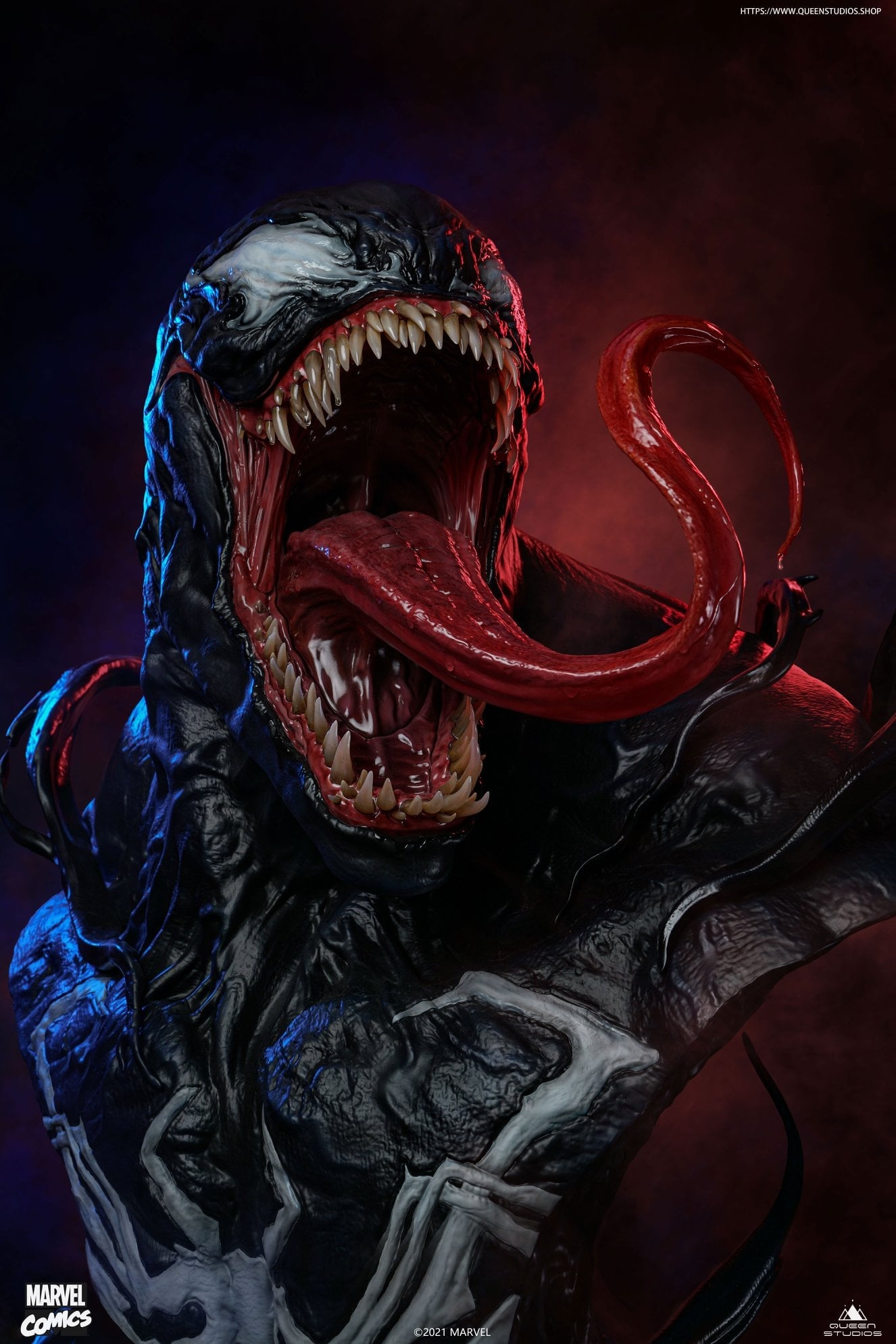 [สั่งจอง]Queen Studios 1/1 : Venom Life Size Bust