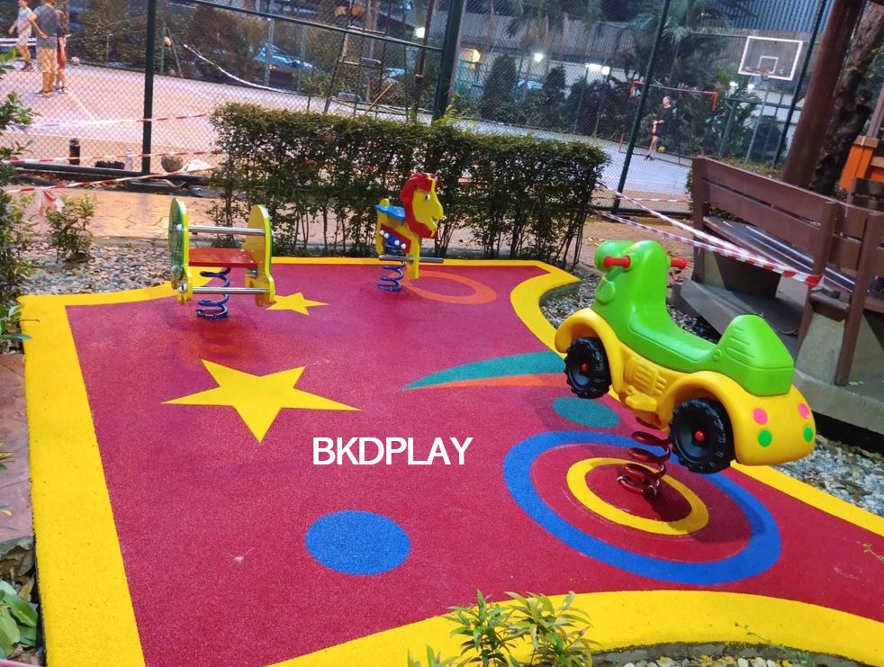 พื้นยาง epdm แบบเม็ดยางเทลวดลาย ทำความหนา10-35มม. ได้ พื้นยางสังเคราะห์ กันกระแทก สนามเด็กเล่นทั้งในร่ม และกลางแจ้ง,สนามกีฬา พร้อมส่ง ราคาโรงงาน