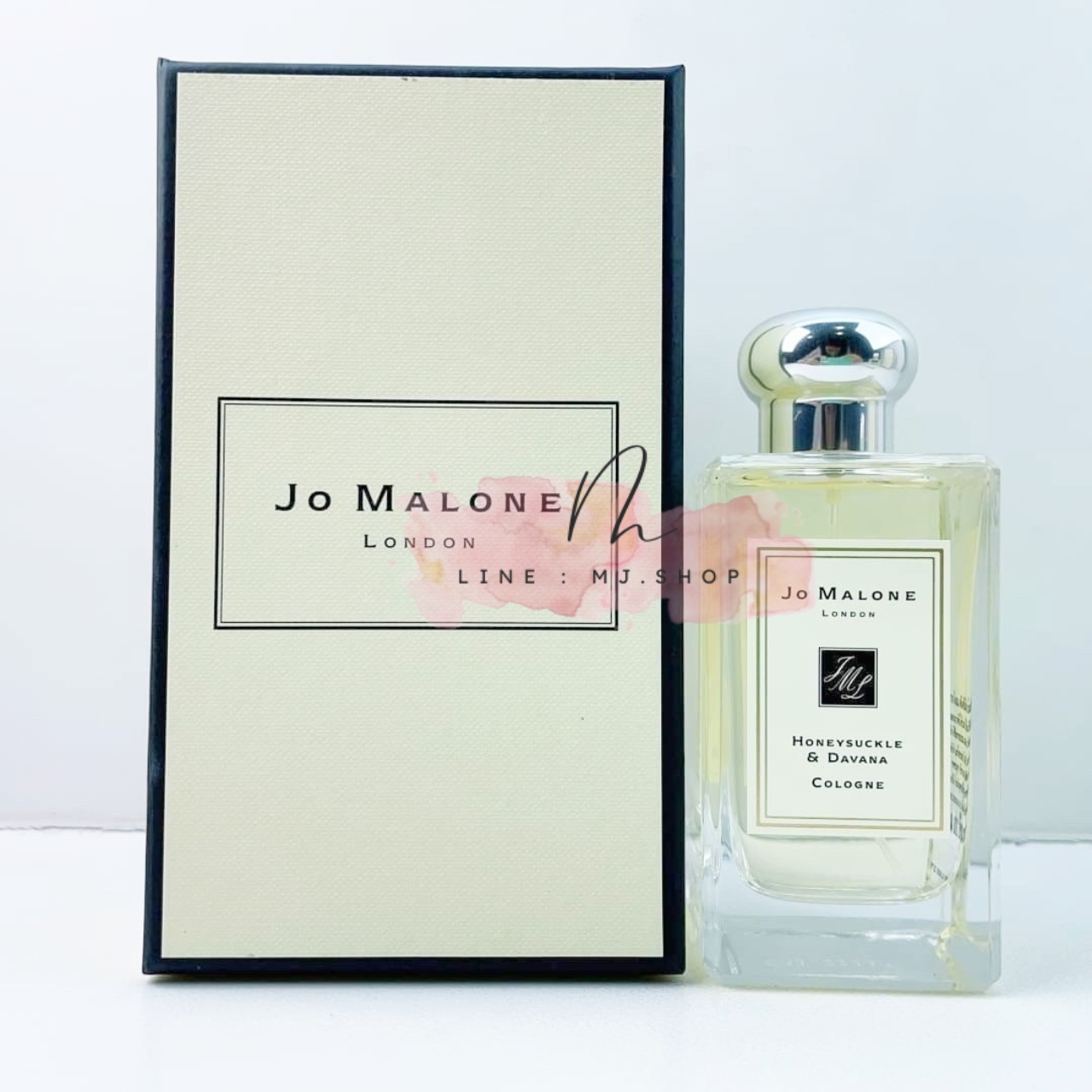 Honeysuckle & Davana Cologne 100ml กล่องขาย น้ำหอม กลิ่นหอมละมุน หวานสดใสจากดอกไม้อังกฤษผสานความหรูหรา