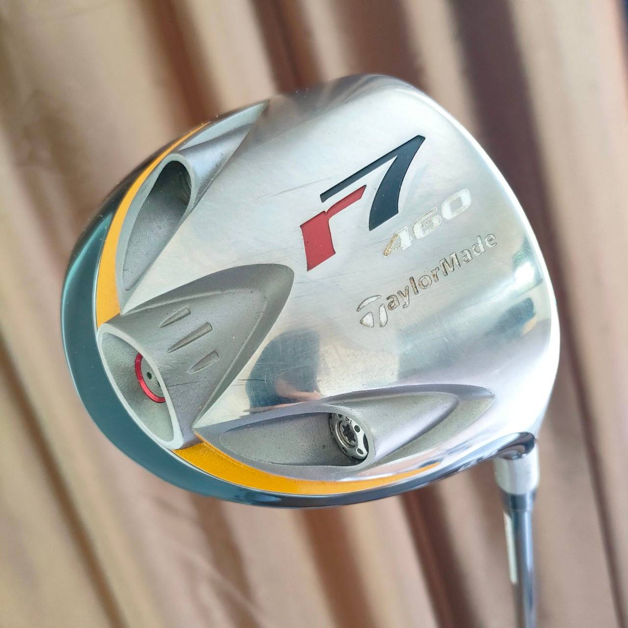 DRIVER TAYLORMADE r7 460 องศา 9.5 ก้าน RE*AX PLUS FLEX SR สภาพสวยนางฟ้า มาพร้อม COVER แท้เดิม