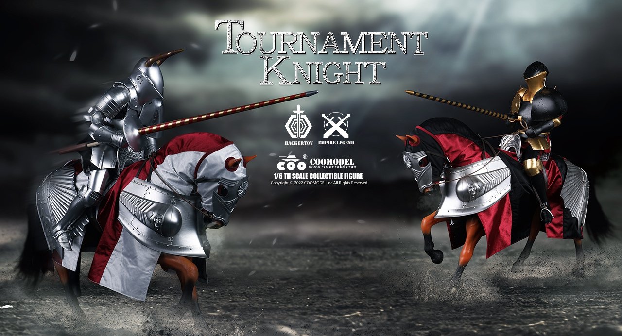 [สั่งจอง]COOMODEL 1/6 : SUPERALLOY - EMPIRE LEGEND- TOURNAMENT KNIGHT & ARMORED WAR HORSE