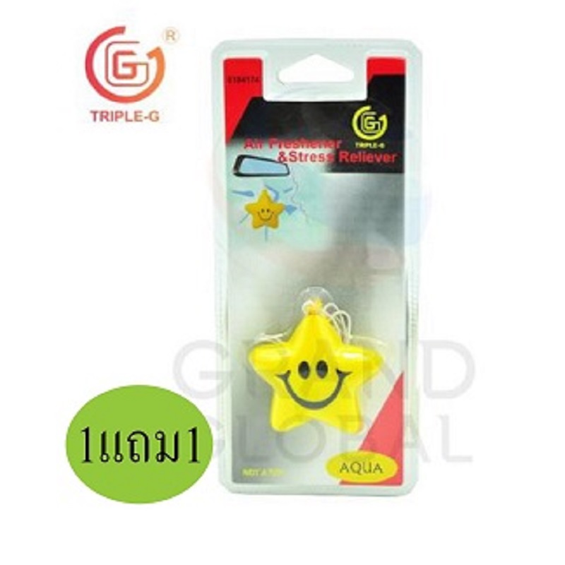Triple-G น้ำหอมรถยนต์ แขวนในรถยนต์ ห้องน้ำ ห้องนั่งเล่น แฟนซี แบบแขวน