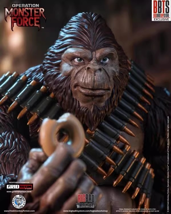 [สั่งจอง]FRESH MONKEY FICTION : Operation: Monster Force 3 Wave – Chatsworth (8นิ้ว)