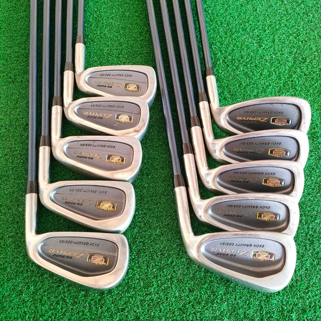 ชุดเหล็ก MIZUNO ZEPHYR EG-200V มีเหล็ก 3 - 9 PW FW SW ก้าน TECHO FLEX 2630 FLEX SR ชุดเหล็กสุดพรีเมี่ยม จากประเทศญี่ปุ่น