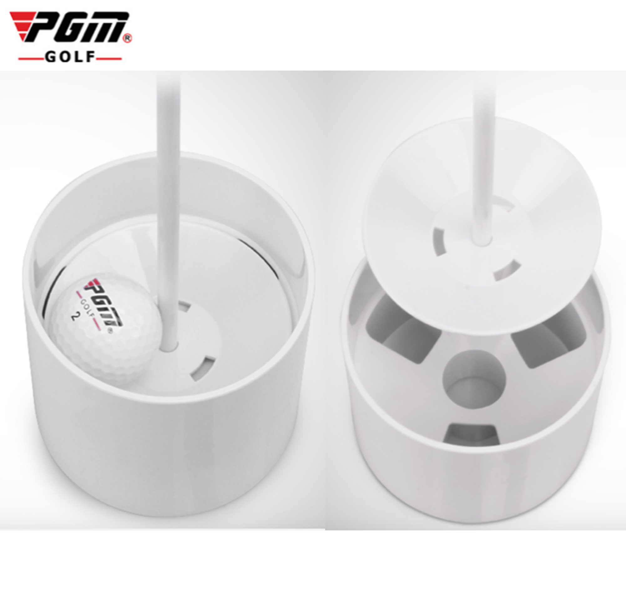 หลุมกอล์ฟพร้อมก้านธง