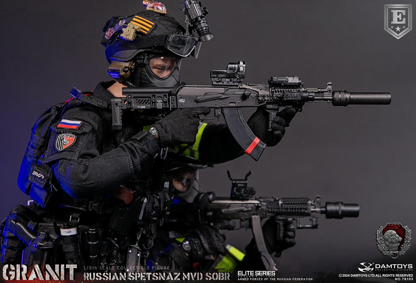 [สั่งจอง]DAMTOYS : 1/6 RUSSIAN SPETSNAZ MVD SOBR GRANIT
