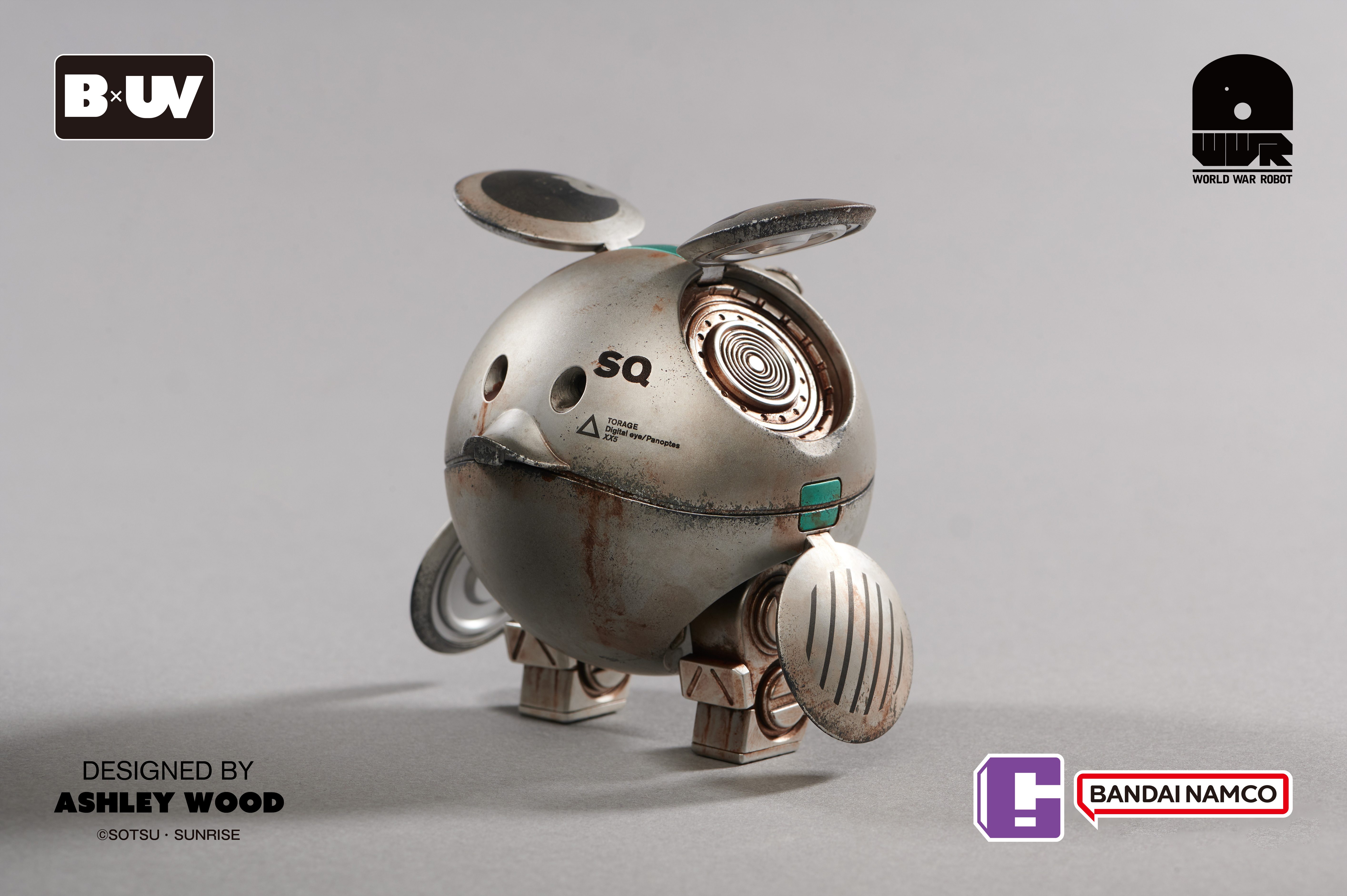 [พร้อมส่ง] BANDAI X UNDERVERSE cobranded Blind Box Vol.2 GUNDAM HARO × SQUARE2