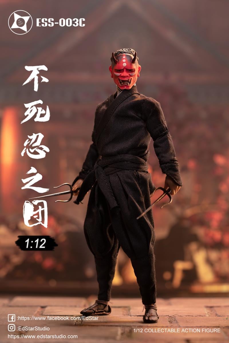 [สั่งจอง]EdStar ESS-003 1/12 : Undead Ninja & Die-Cast weapons