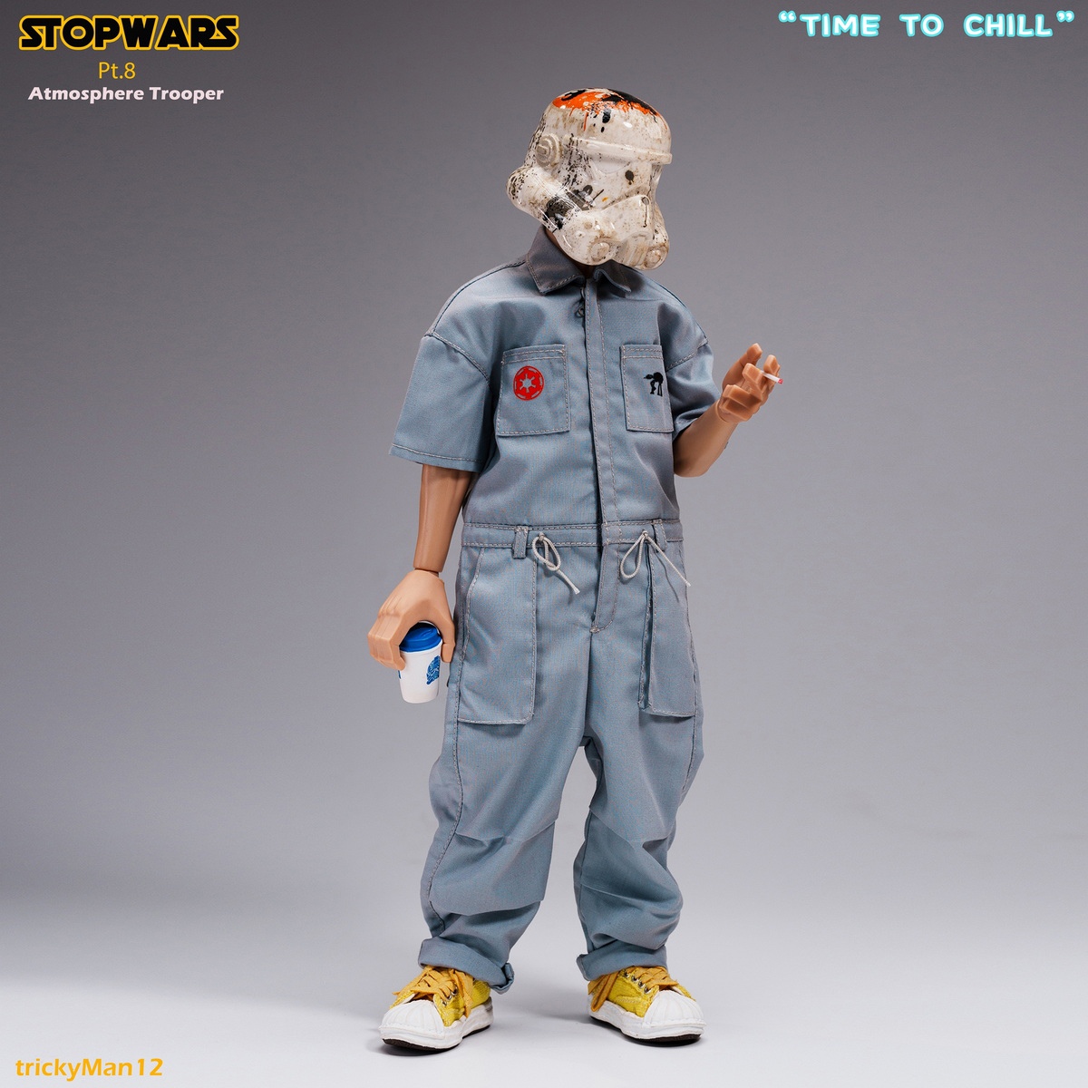 [พร้อมส่ง]trickyMan12 1/6 : STOPWARS Atmosphere Trooper Set - Pt.8