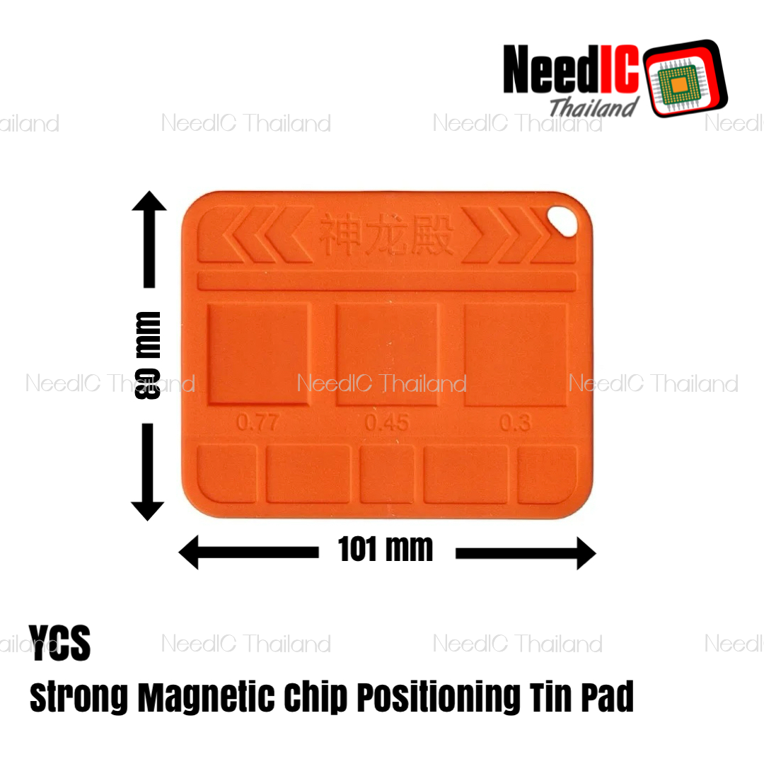 YCS : Strong Magnetic Chip Positioning Tin Pad