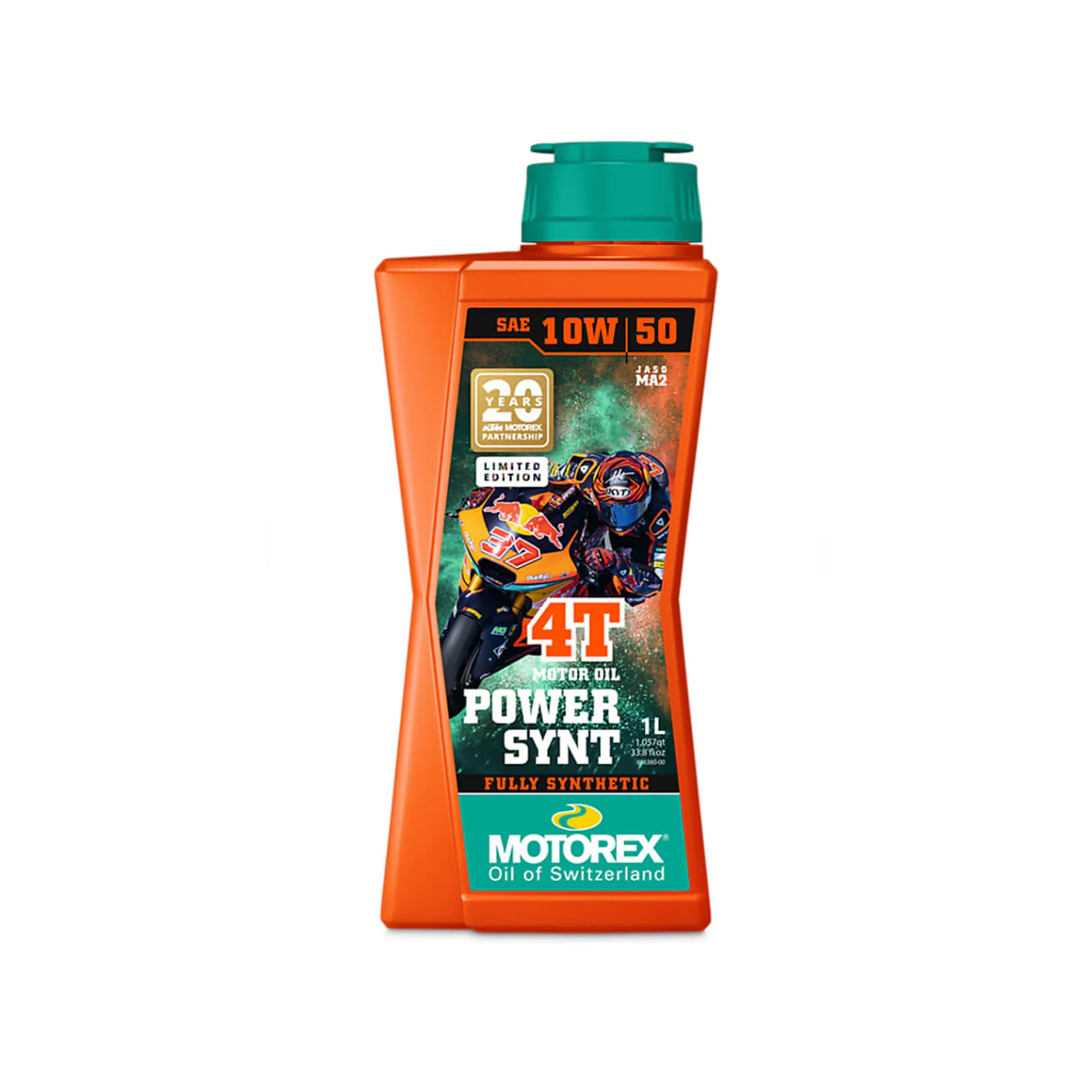Motorex Power Synt 4T 10w/50 Motor Oil (1L) - 20th Anniversary Edition