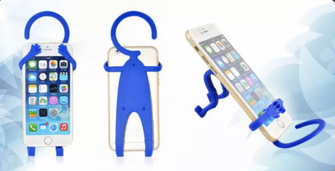 อุปกรณ์ยึด โทรศัพท์ มือถือ ใน รถยนต์ มอเตอร์ไซค์ แขวนโทรศัพท์ วางโทรศัพท์ ตั้งโทรศัพท์ Flexible cell Phone Holder 1 ชิ้น