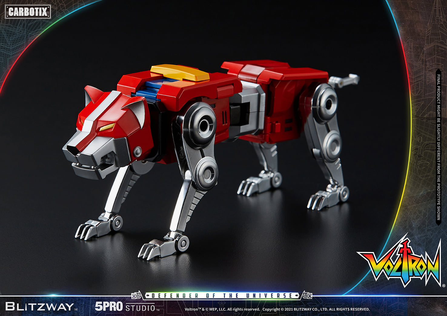 [สั่งจอง]5PRO STUDIO × BLITZWAY : CARBOTIX Series 5PRO-CA-10401 Voltron