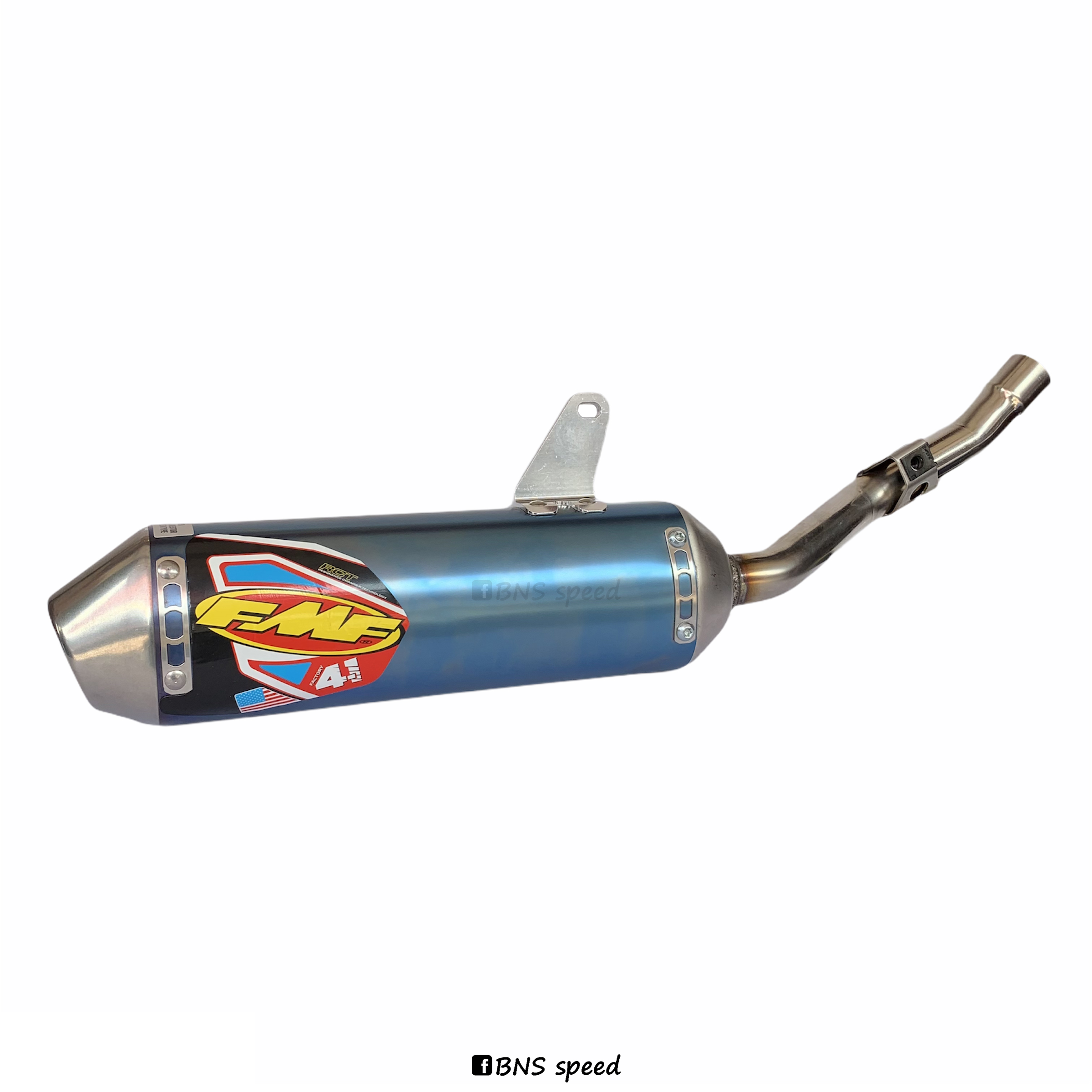 FMF Factory 4.1 Titanium Slip-on KLX140L/G/RF